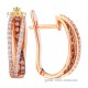 Сережки из красного золота 2190878101