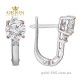 Сережки из белого золота 2102728102