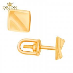 Серьги из желтого золота