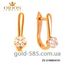Серьги золотые ZS-2190834101