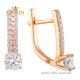 Сережки из красного золота 2190876101