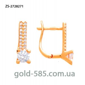 Серьги золотые ZS-2728271