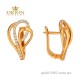 Сережки из красного золота 2191283101