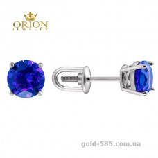 Сережки из белого золота 2102502102