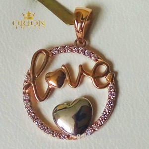 Подвес из красного золота 3103844101