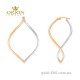 Сережки из красного золота 2002546112