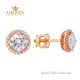 Сережки из красного золота 2102893101