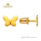 Сережки из желтого золота 2004135103
