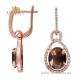Сережки из красного золота 2190470101