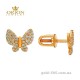 Сережки из красного золота 2104137101