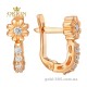 Сережки из красного золота 2102688101