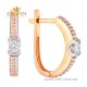 Сережки из красного золота 2191073112