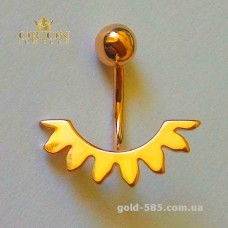 Пирсинг из красного золота 6003838101