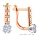 Сережки из красного золота 2191065112