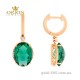 Сережки из красного золота 2191067101