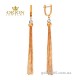 Сережки из красного золота 2004142112