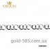 Серебряный Браслет три кольца 4Б80064Р