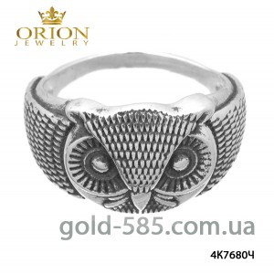 Кольцо Сова  4К7680Ч