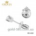 Серьги пусеты, вкруточки KV-S-033