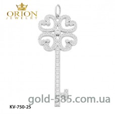 Подвеска ключик с бриллиантами Tiffany KV-750-25