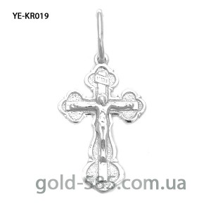 Крестик серебрянный YE-KR019