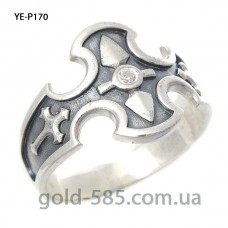 Кольцо ! Кольцо-оберег ордена мальтийских тамплиеров ! YE-P170