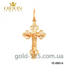 Крестик золотой YE-KR014