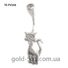 Пирсинг серебрянный YE-PV248
