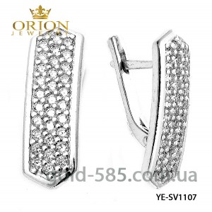 Серьги серебрянные YE-SV1107