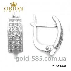 Серьги серебряные YE-SV1428