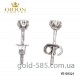 Серьги серебрянные пусеты YE-SV321