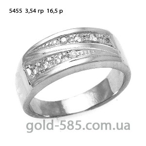 Широкое серебрянное кольцо 1465р