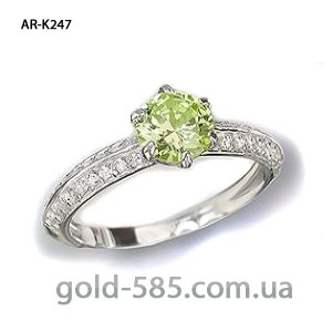Серебряное колечко " Виадук " AR-K247