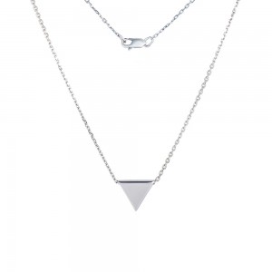 Серебряное колье Trinity
