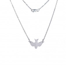 Серебряное колье Bird