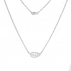 Серебряное колье Twig