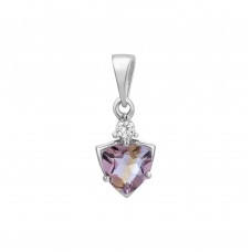 Серебряный кулон с аметрином 155-6910