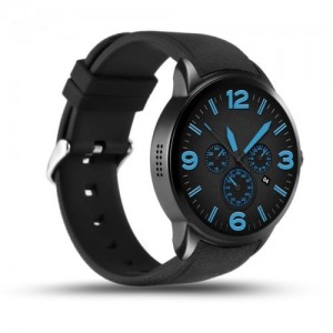 Умные часы Lemfo X200 с сенсорным Amoled экраном (Черный)