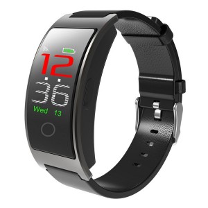 Умный фитнес-браслет Finow CK11S Plus с тонометром (Черный)
