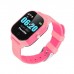 Детские смарт-часы Lemfo DF50 Ellipse Aqua с GPS трекером (Розовый)