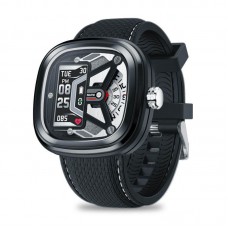 Умные смарт часы Zeblaze Hybrid 2 с измерением давления (Черный)