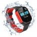 Детские смарт-часы Lemfo DF50 Ellipse Aqua с GPS трекером (Черно-красный)