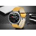 Умные часы Blaze Watch N58 Leather с тонометром и ЭКГ (Коричневый)