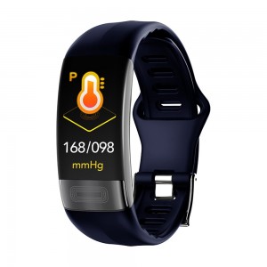 Умный фитнес браслет Jiks Fit lite с тонометром и ЭКГ (Синий)