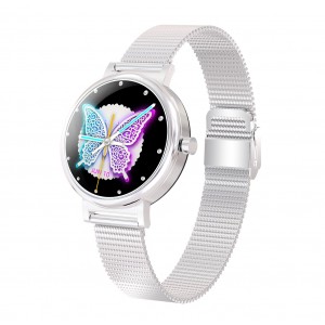 Умные часы Linwear LW06 Metal с измерением давления (Серебристый)
