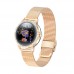 Умные часы Linwear LW20 Metal с тонометром (Золотой)