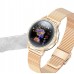 Умные часы Linwear LW20 Metal с тонометром (Золотой)