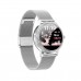 Умные часы Linwear LW20 Metal с тонометром (Серебристый)