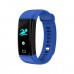 Умный фитнес браслет Lemfo F07 Health с измерением температуры (Синий)