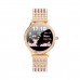 Смарт часы Linwear LW20 Pro Metal с измерением давления и пульса (Золотой)
